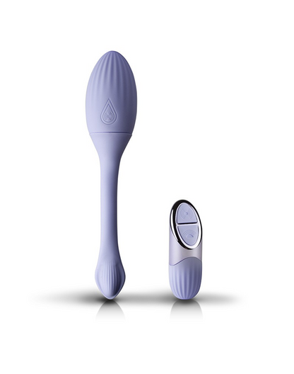 NIYA - NIYA 1 - Vibrating Kegel Massager with Remote Control - Light Blue