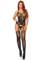 Leg Avenue Lace Suspender Bodystocking